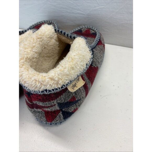 Blazin Roxx Slippers Womens L 9/10 Western Aztec Slip On Moccasins Shoes - Picture 2 of 8